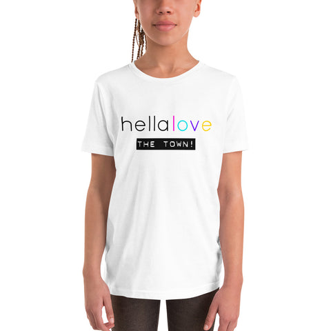 Youth "hellalove The Town" Short Sleeve T-Shirt